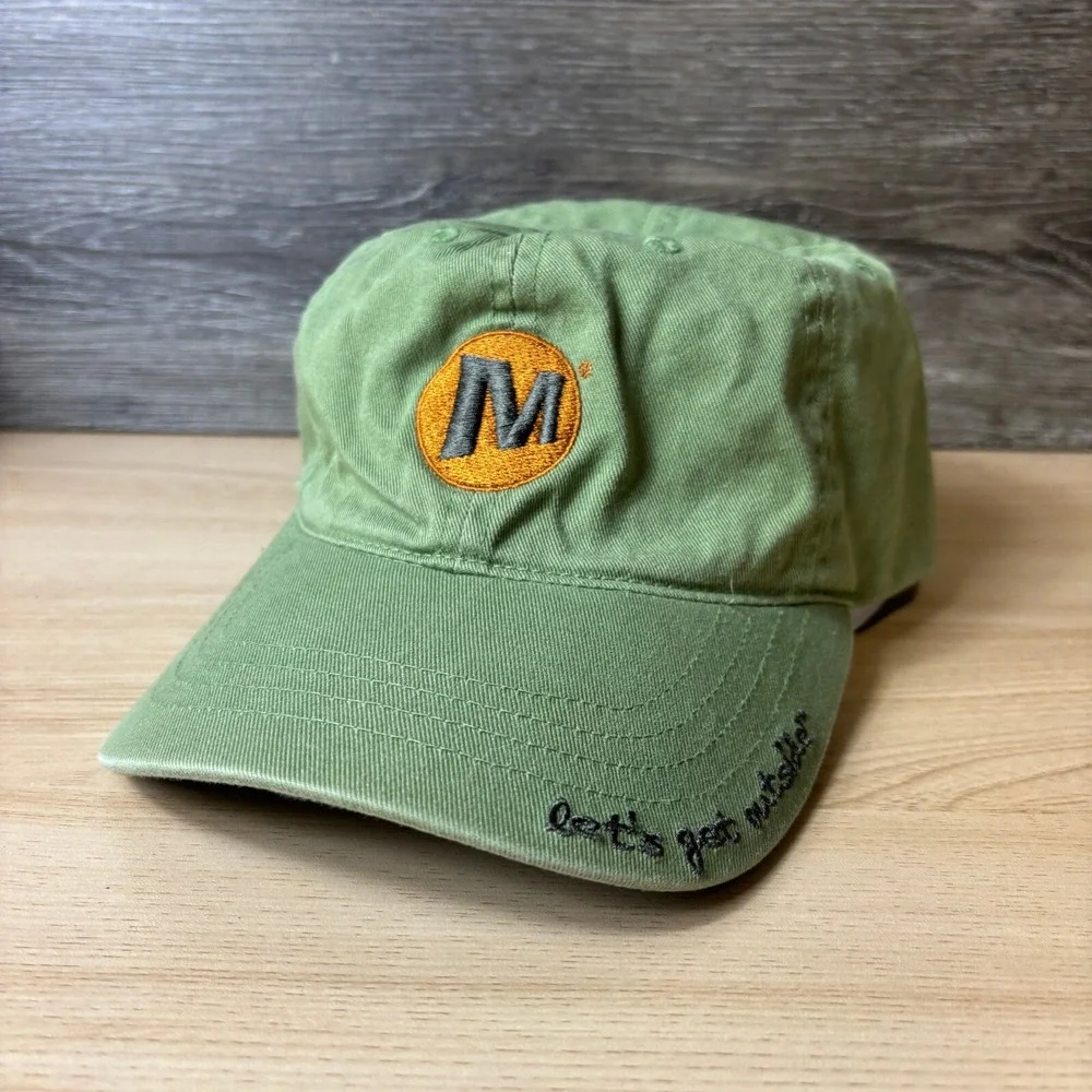 Merrell Hat Cap‎ Strap Back Womens Green Outdoors Adjustable